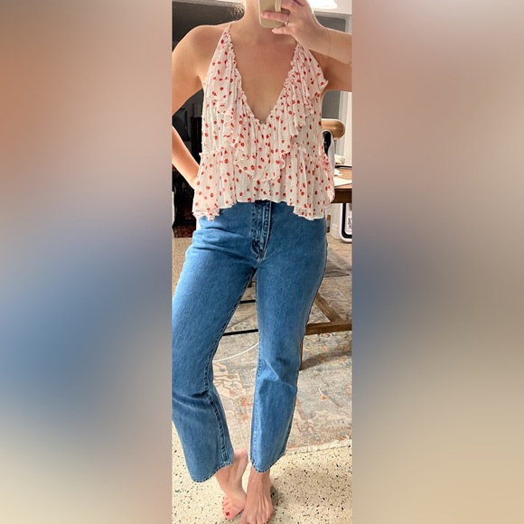 Skylar + Madison Floral Flutter Tank - Picture 2 of 6